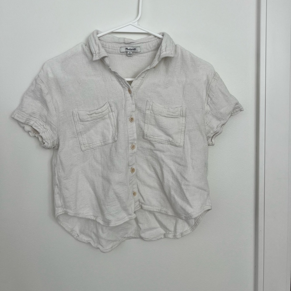 White button up shirt